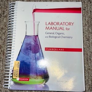 Laboratory manual for general, organic and biological chemistry